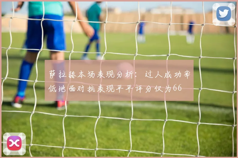 萨拉赫本场表现分析：过人成功率低地面对抗表现平平评分仅为66