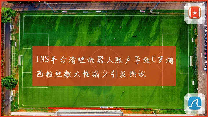 INS平台清理机器人账户导致C罗梅西粉丝数大幅减少引发热议